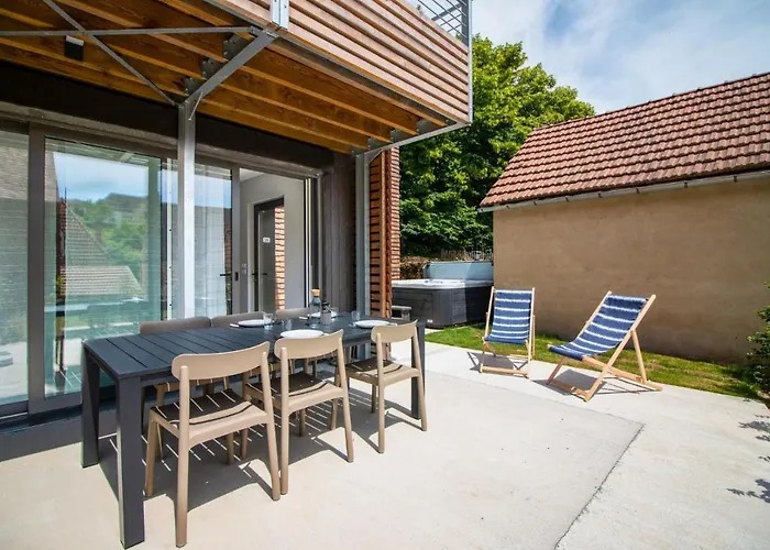 Apartamento Bella, Jacuzzi Partage & Parking Avec Borne De Recharge Voiture Electrique Sarlat-la-Canéda